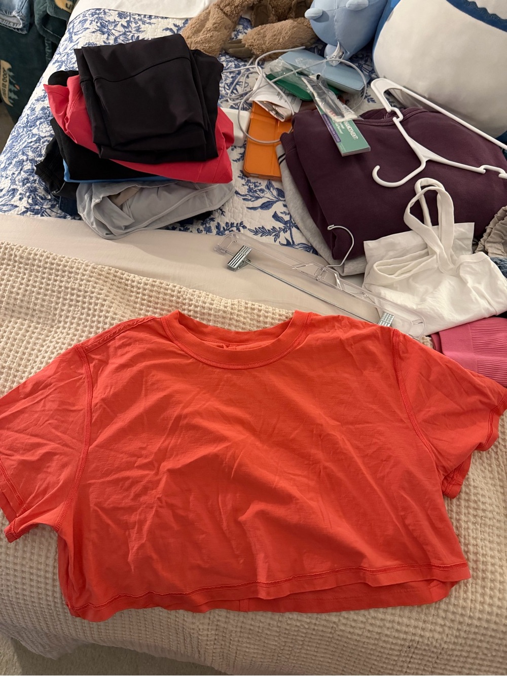 Cropped lululemon top